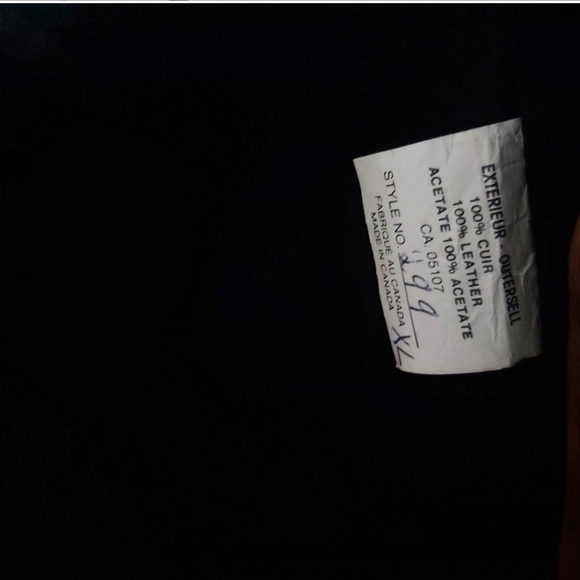 Oversized Black Unisex Jacket - Picture 2 of 7